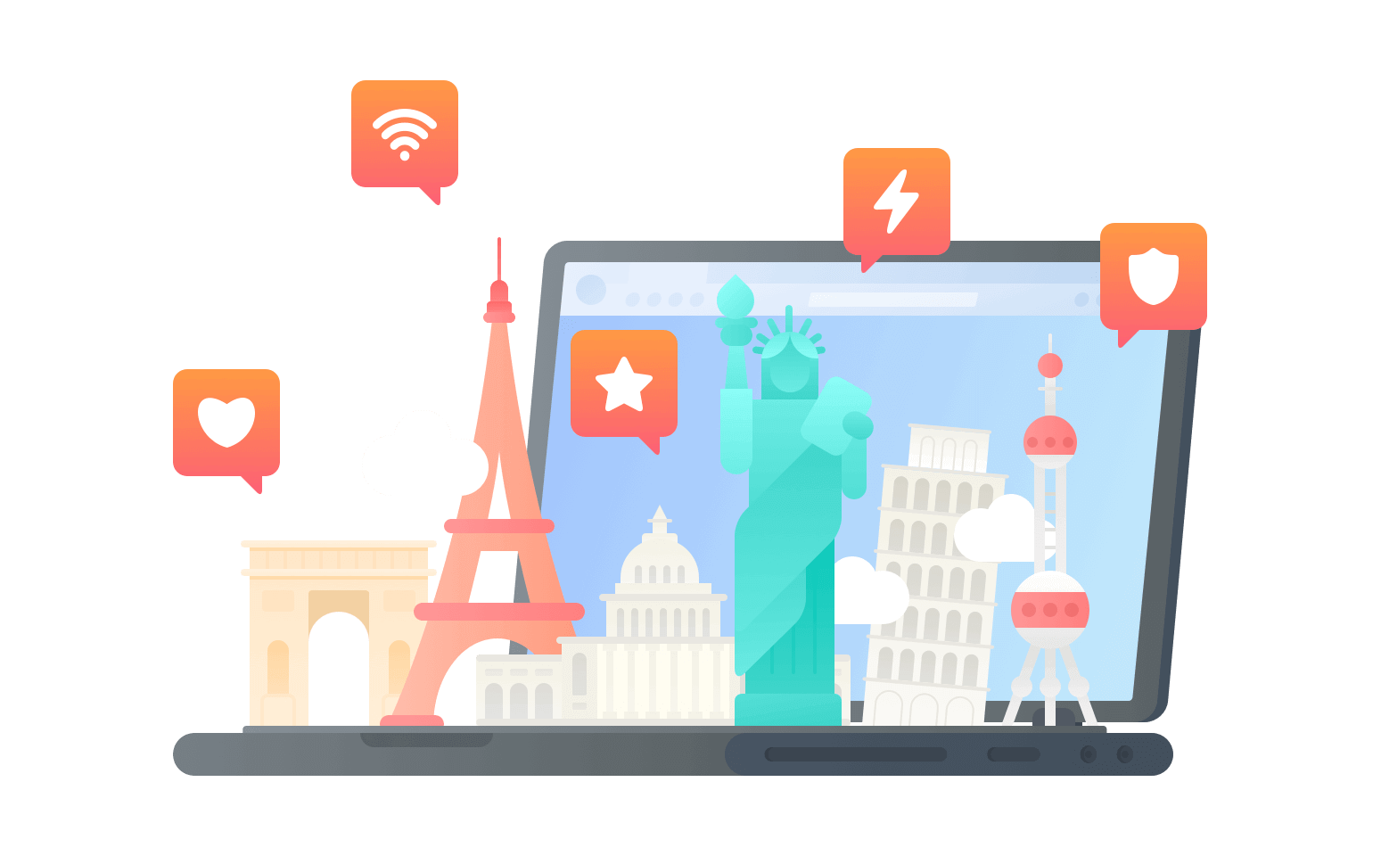 代理QQ的回国加速器 - 海龟VPN